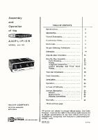 Heathkit AA-181 - Service Manual 